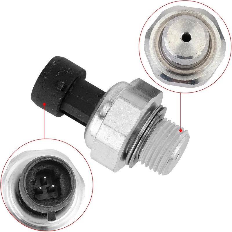 Ricmjend 12677836 Engine Oil Pressure Sensor/Switch/Sending Unit with Screen Filter D1846A for Chevrolet Chevy Silverado GMC Sierra Buick Lacrosse Cadillac Escalade 2003-2008 4.8L/5.3L/6.0L/6.2L - Image 5